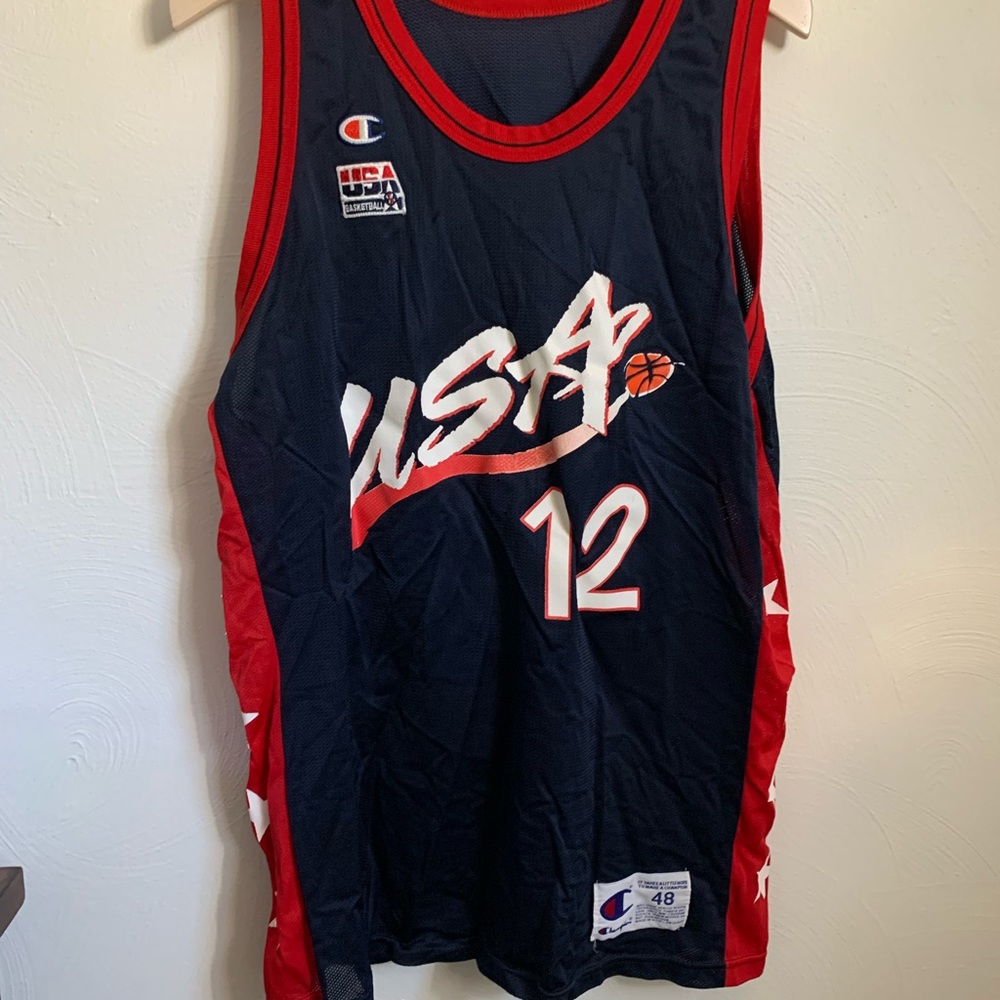John Stockton team USA jersey